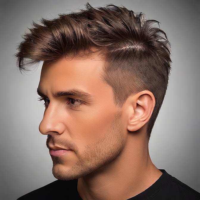 shaggy hairstyle