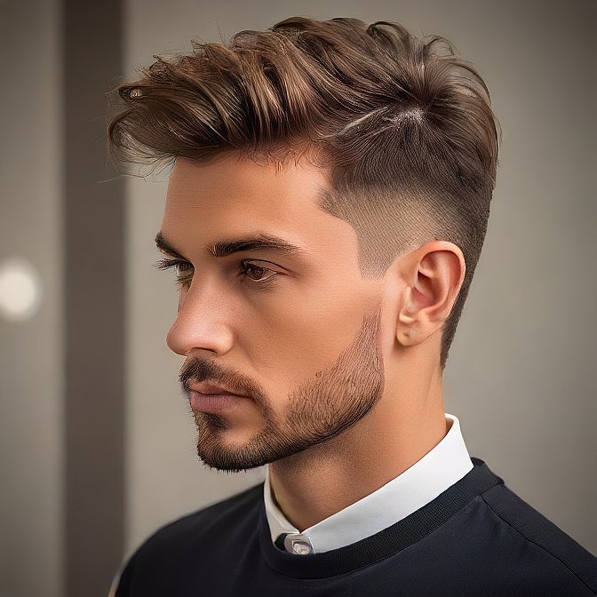 shaggy hairstyle
