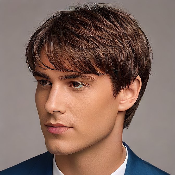 shaggy hairstyle